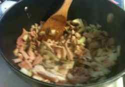 Cook all the ingredients in a large pot