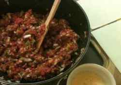 prepare meat mixture for ground beef wellington