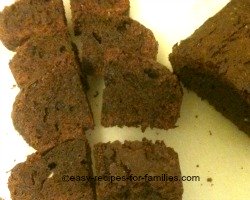 Slice up brownie bar