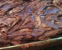 Top with chocolate frosting for an even richer brownie recipe