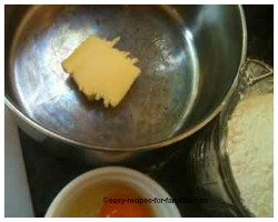 Melt butter in a saucepan